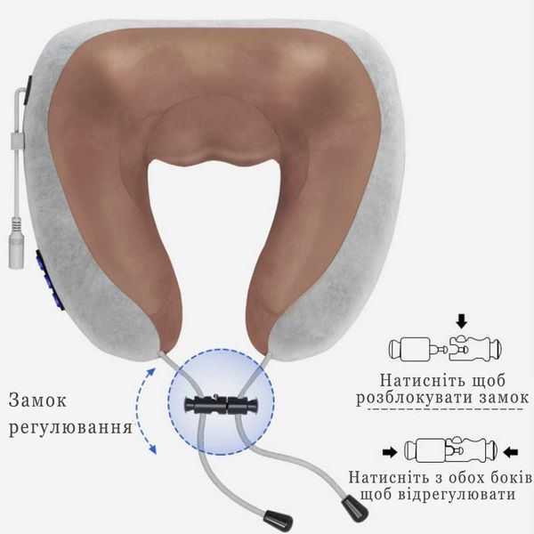 Масажер для шиї InnoTech U-Shaped USB Max IT-3339 фото