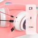 Бездротові дитячі навушники Рожеві Cat Ear LED InnoTech  IN-8888 фото 8