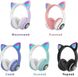 Бездротові дитячі навушники Фіолетові Cat Ear LED InnoTech  IN-8887 фото 5