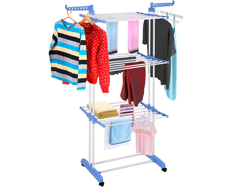 Посилена вішалка для одягу, білизни DreamHome 3 Shelf DH-3218 фото
