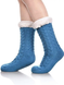 Теплі шкарпетки для дому Сині DreamHome Huggle socks DM-6402 фото