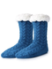 Теплые носки для дома Синие DreamHome Huggle socks DM-6402 фото 5