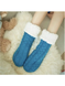 Теплые носки для дома Синие DreamHome Huggle socks DM-6402 фото 7