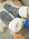 Теплые носки для дома Серые DreamHome Huggle socks DM-6402 фото 8