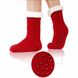 Теплые носки для дома Красные DreamHome Huggle socks DM-6402 фото 2