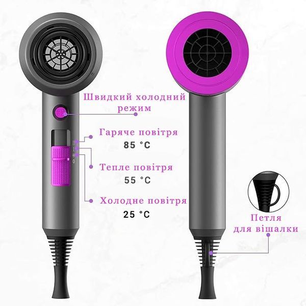 Іонний фен для волосся InnoTech VGR  IT-2182 фото