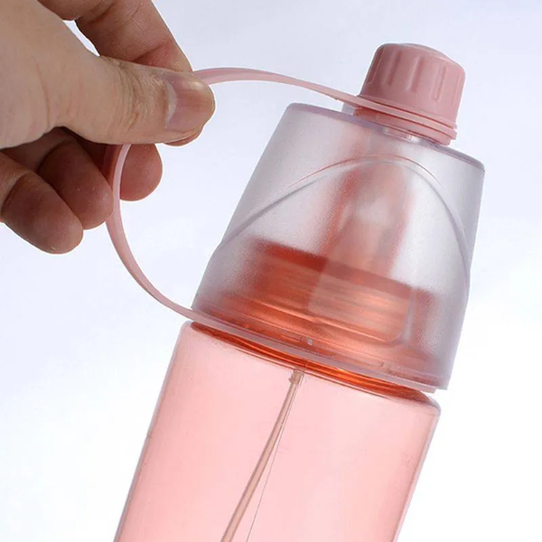 Спортивна спрей пляшка для води Рожева InnoTech New.B IT-8767P фото