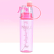 Спортивная спрей бутылка для воды Розовая InnoTech New.B IT-8767P фото 1