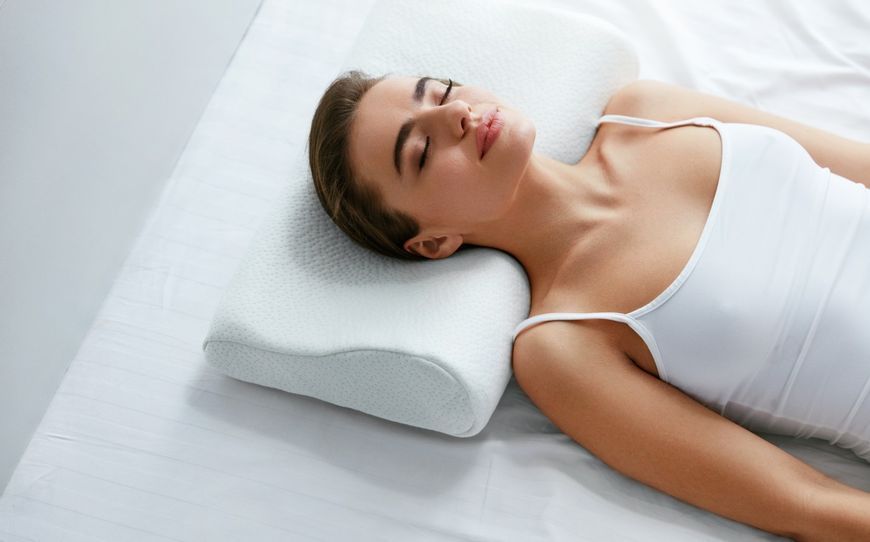 Ортопедична розумна комфортна подушка Memory Pillow DreamHome DM-0912 фото