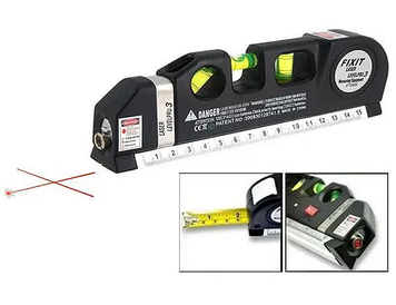 Лазерний рівень з вбудованою рулеткою InnoTech PRO 3 IT-3113 фото