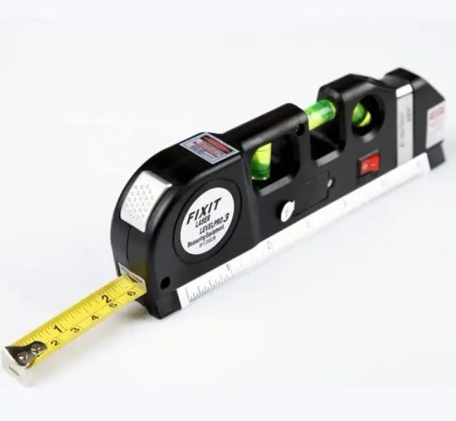 Лазерний рівень з вбудованою рулеткою InnoTech PRO 3 IT-3113 фото