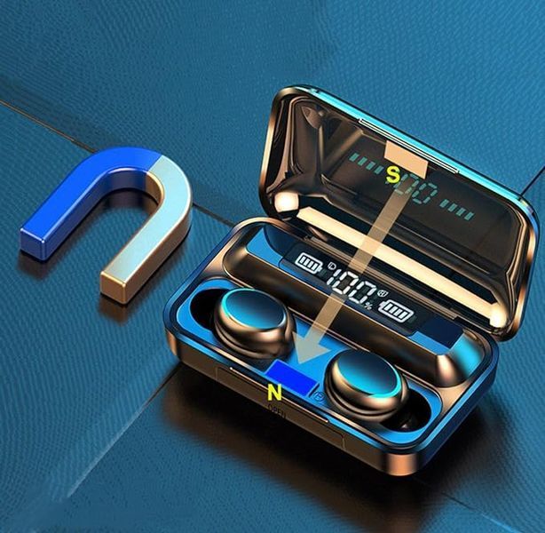 Бездротові навушники InnoTech F95С з павербанком 2400 mAh IT-7788 фото