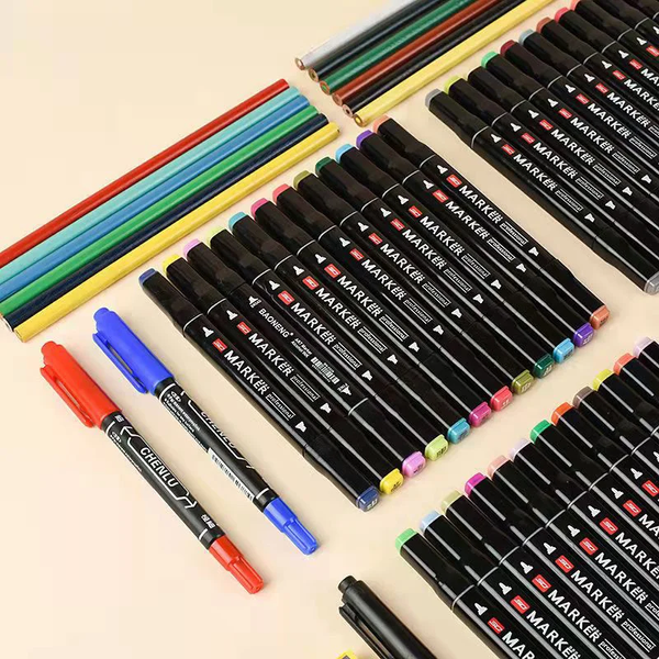 Масляні художні двосторонні маркери 36 шт. Marker Touch Cool DM-8011 фото