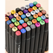 Масляні художні двосторонні маркери 80 шт. Marker Touch Cool DM-8014 фото 3